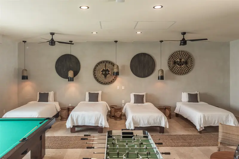 Games room, on request, Hacienda Jaguar: the room