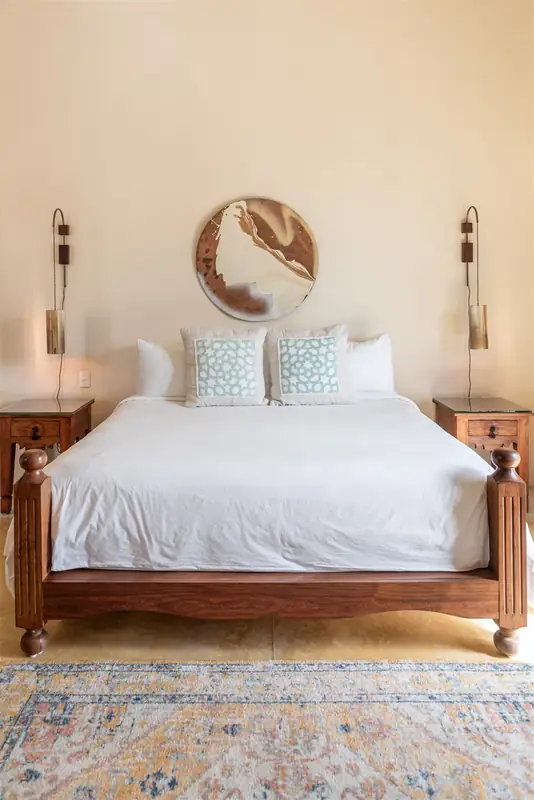 Encantada, Hacienda Mágica: the bed