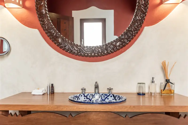 Encantada, Hacienda Mágica: the bathroom