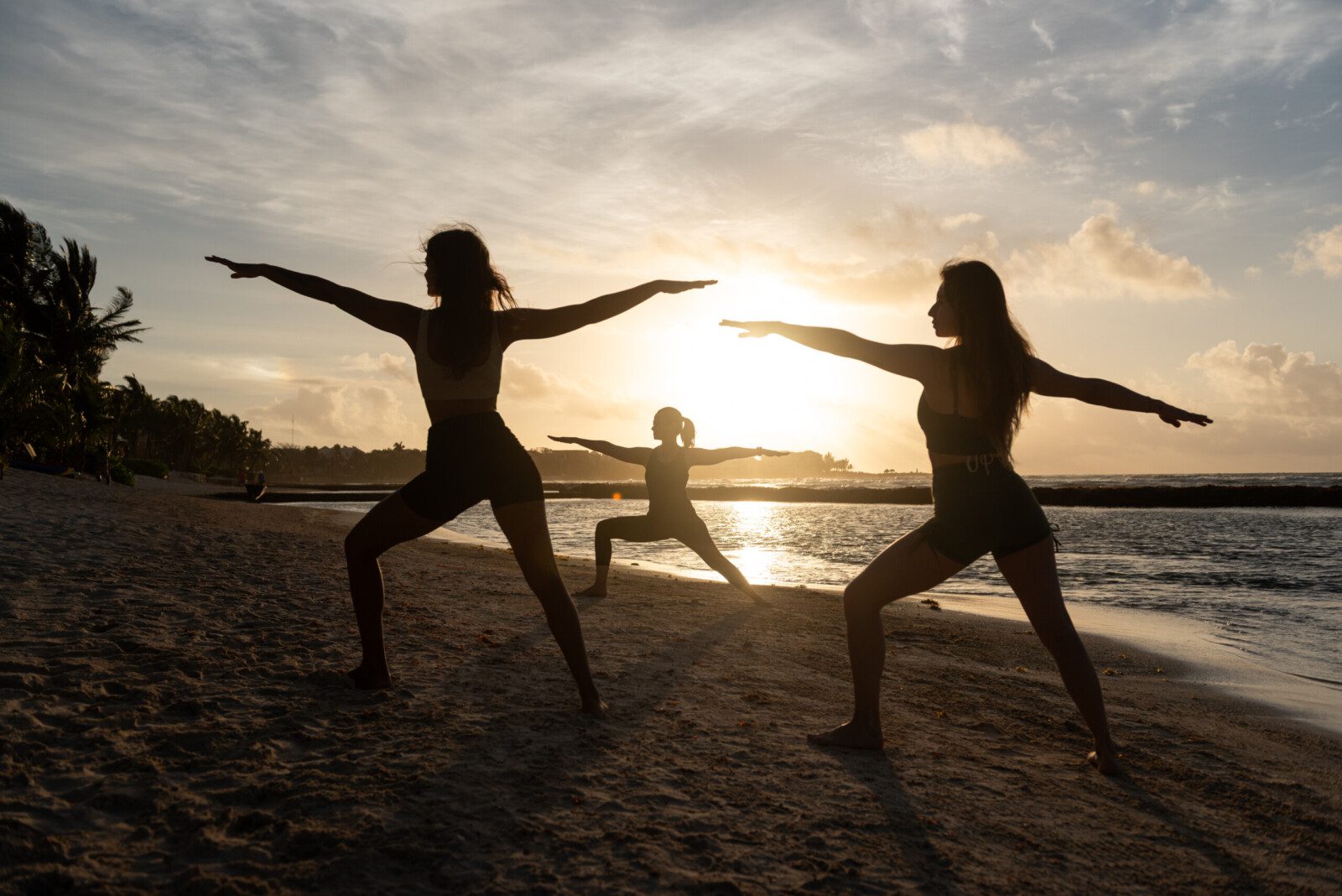 Yoga class in Riviera Maya Haciendas