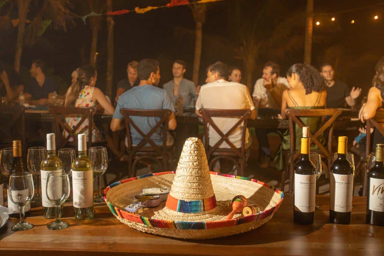 Gourmet dinner - Mexican menu