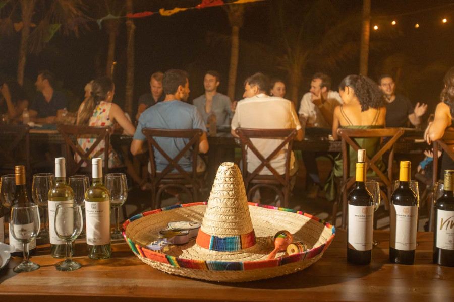 Gourmet dinner - Mexican menu